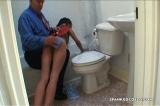 Daija: Bathroom Spanking 2